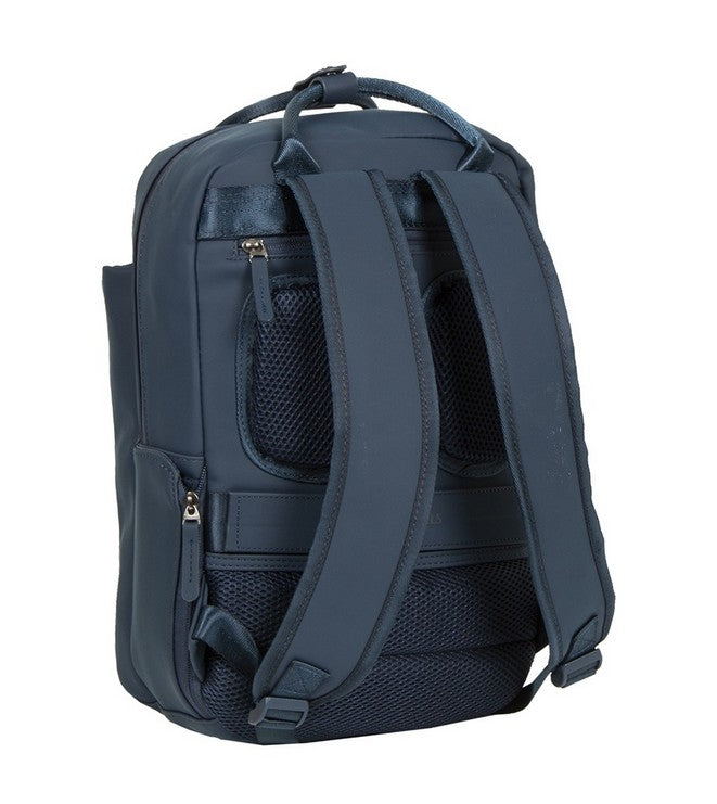 Laptoprucksack 9L in Marine|Blau mit verschweißten Reißverschlüssen