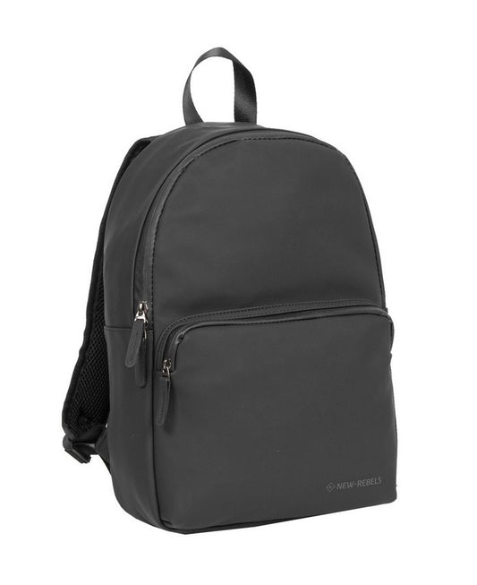 Rucksack 11L in Schwarz mit Vortasche