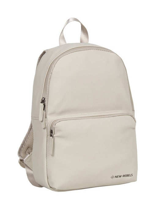 Rucksack 11L in Beige mit Vortasche