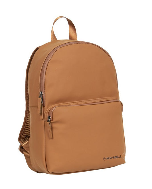 Rucksack 11L in Cognac mit Vortasche