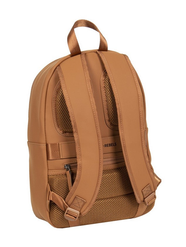 Rucksack 11L in Cognac mit Vortasche