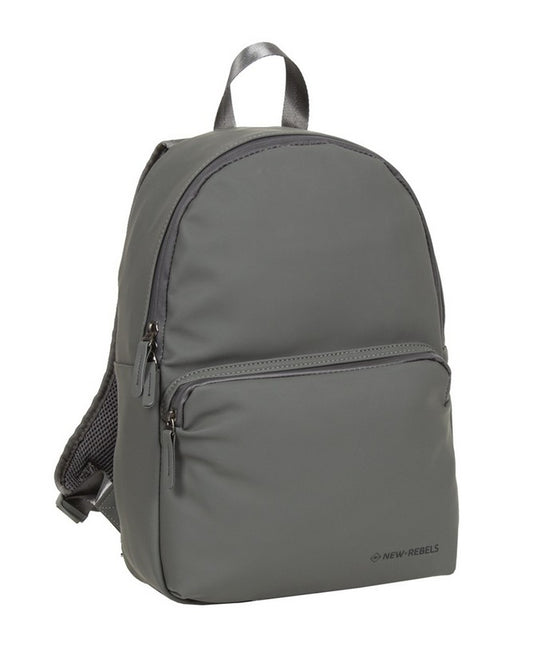 Rucksack 11L in Grau mit Vortasche