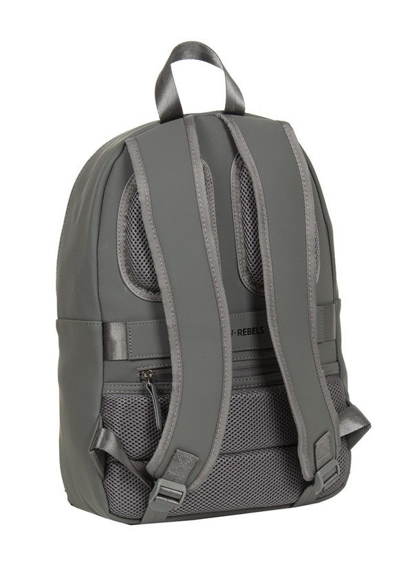 Rucksack 11L in Grau mit Vortasche