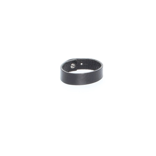 Armband Schwarz aus Leder - leder-accessoires.com