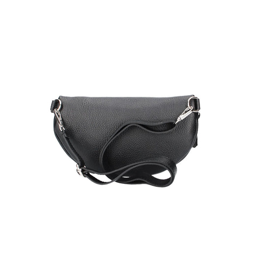Bodybag|Gürteltasche in Schwarz aus Leder