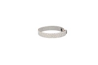 Armband Rochenoptik in Beige aus Leder - leder-accessoires.com