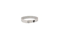 Armband Rochenoptik in Beige aus Leder - leder-accessoires.com