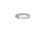 Armband Rochenoptik in Beige aus Leder - leder-accessoires.com