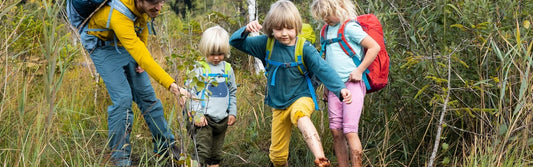 Abenteuerlust und Entdeckungstour mit Kinderrücksäcken