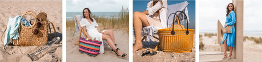 Strandtaschen oder Basttaschen der neue Lifestyle im Sommer