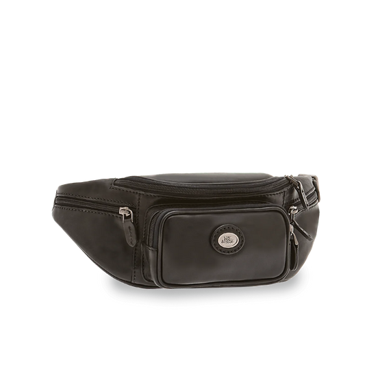 Gürteltasche| Bodybag The Bridge 42 x 13,5cm in Schwarz mit Reißverschluss