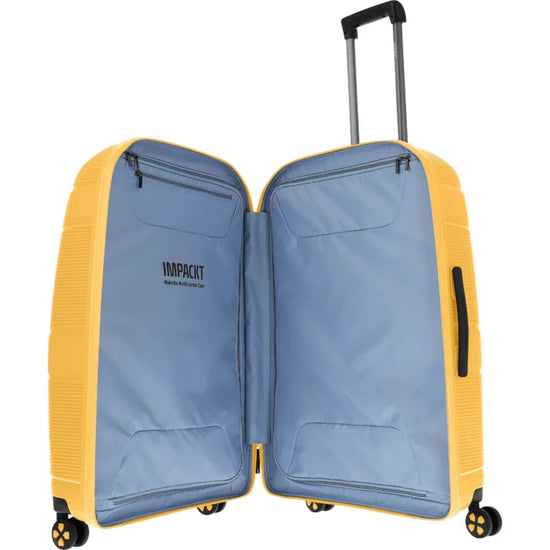 Reisetrolley Travelite Impackt 55x40x20cm in Gelb - leder-accessoires.com