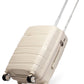Reisetrolley "Miami" 4-Rad  55cm in Beige