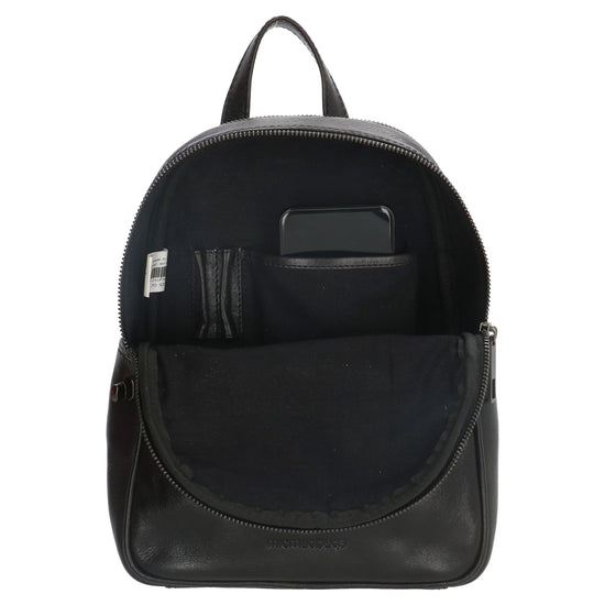 Rucksack 20x 27cm in Schwarz aus Leder - leder-accessoires.com