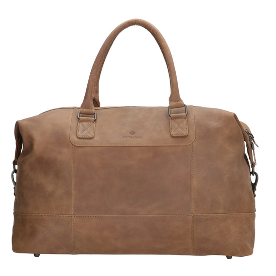 Reisetasche 52 x 32 in Braun aus Leder - leder-accessoires.com