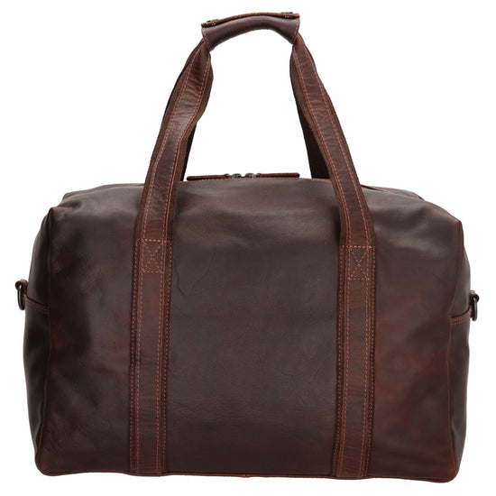 Reisetasche | Weekender 37 x 20 in Braun aus Leder - leder-accessoires.com