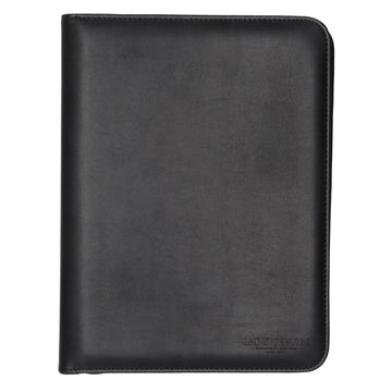 Dokumentenmappe|Organizer 27 x 35cm in Schwarz aus Leder