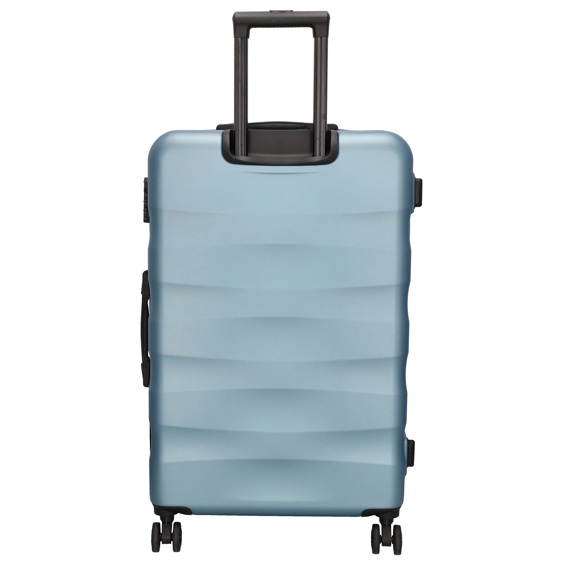 Hartschalen Kofferset in Hellblau | Ice Blue 3-teilig aus ABS - leder-accessoires.com