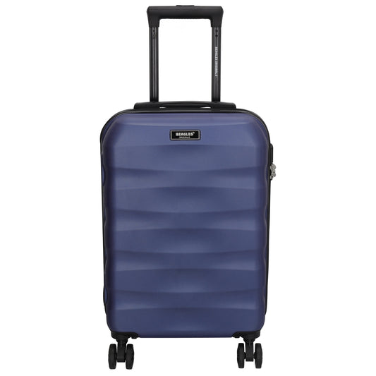 Reisetrolley|Handgepäck in Blau mit 4-Rad aus ABS