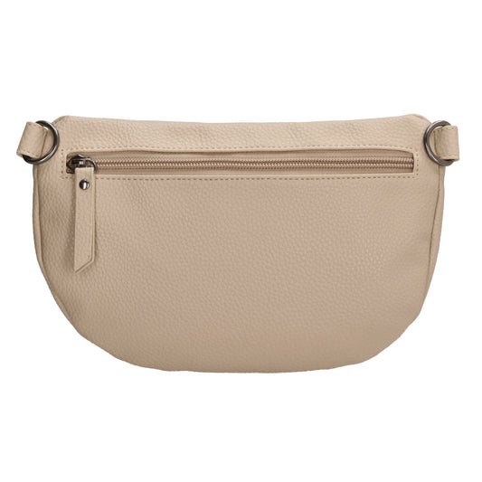 Bodybag 23,5 x 15cm in Lederoptik Taupe