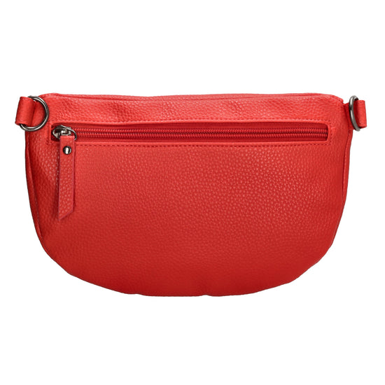 Bodybag 23,5 x 15cm in Lederoptik Rot - leder-accessoires.com