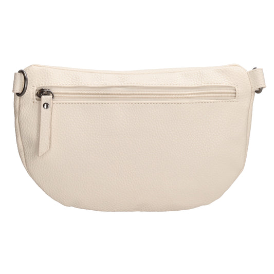 Bodybag 23,5 x 15cm in Lederoptik Beige