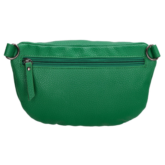 Bodybag 23,5 x 15cm in Lederoptik Grün - leder-accessoires.com