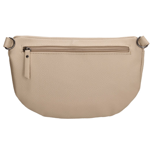 Bodybag 27,5 x 17cm in Lederoptik Taupe