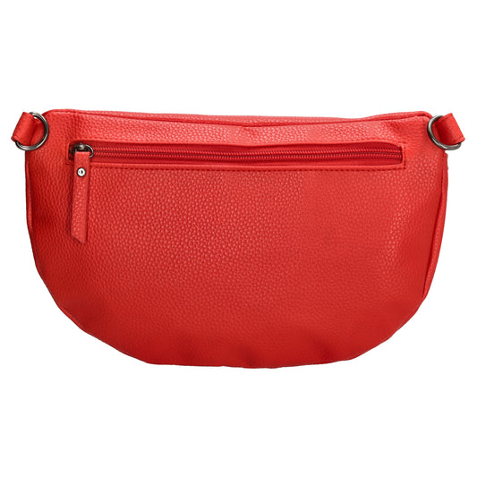 Bodybag 27,5 x 17cm in Lederoptik Rot