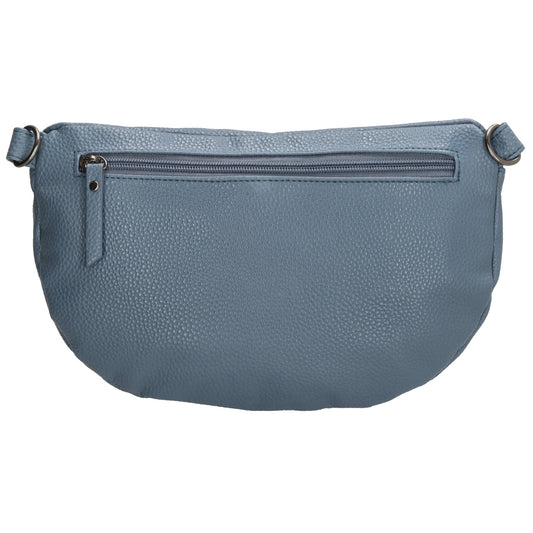 Bodybag 27,5 x 17cm in Lederoptik Jeansblau