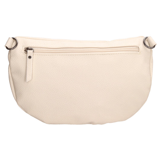 Bodybag 27,5 x 17cm in Lederoptik Beige