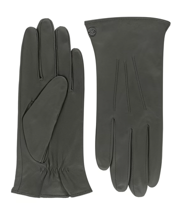 Lederhandschuhe | Haarschafleder Damen in Grau mit Touchfunktion von Röckl