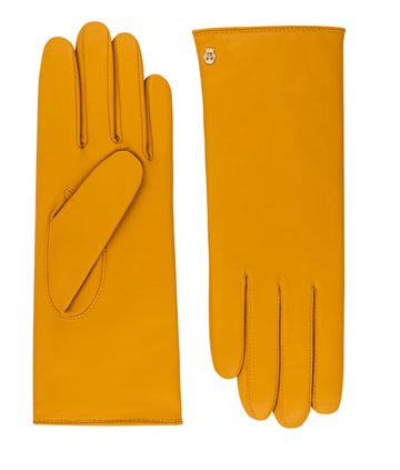 Lederhandschuhe | Haarschafleder Damen in Gelb|Honey klassisch von Röckl