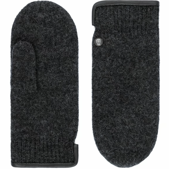 Fleecehandschuhe Fäustling in Anthrazit von Röckl - leder-accessoires.com