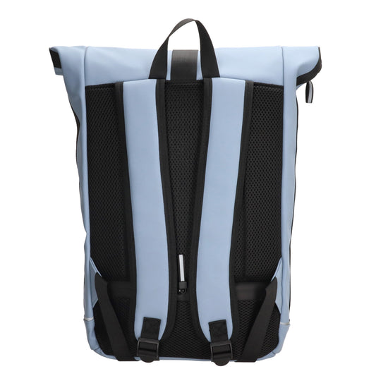 Rolltoprucksack 40x56cm in Hellblau mit Klickverschluss