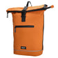 Rolltoprucksack 40x56cm in Orange mit Klickverschluss