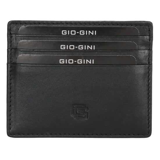 Kartenetui 10x8cm in Schwarz - leder-accessoires.com