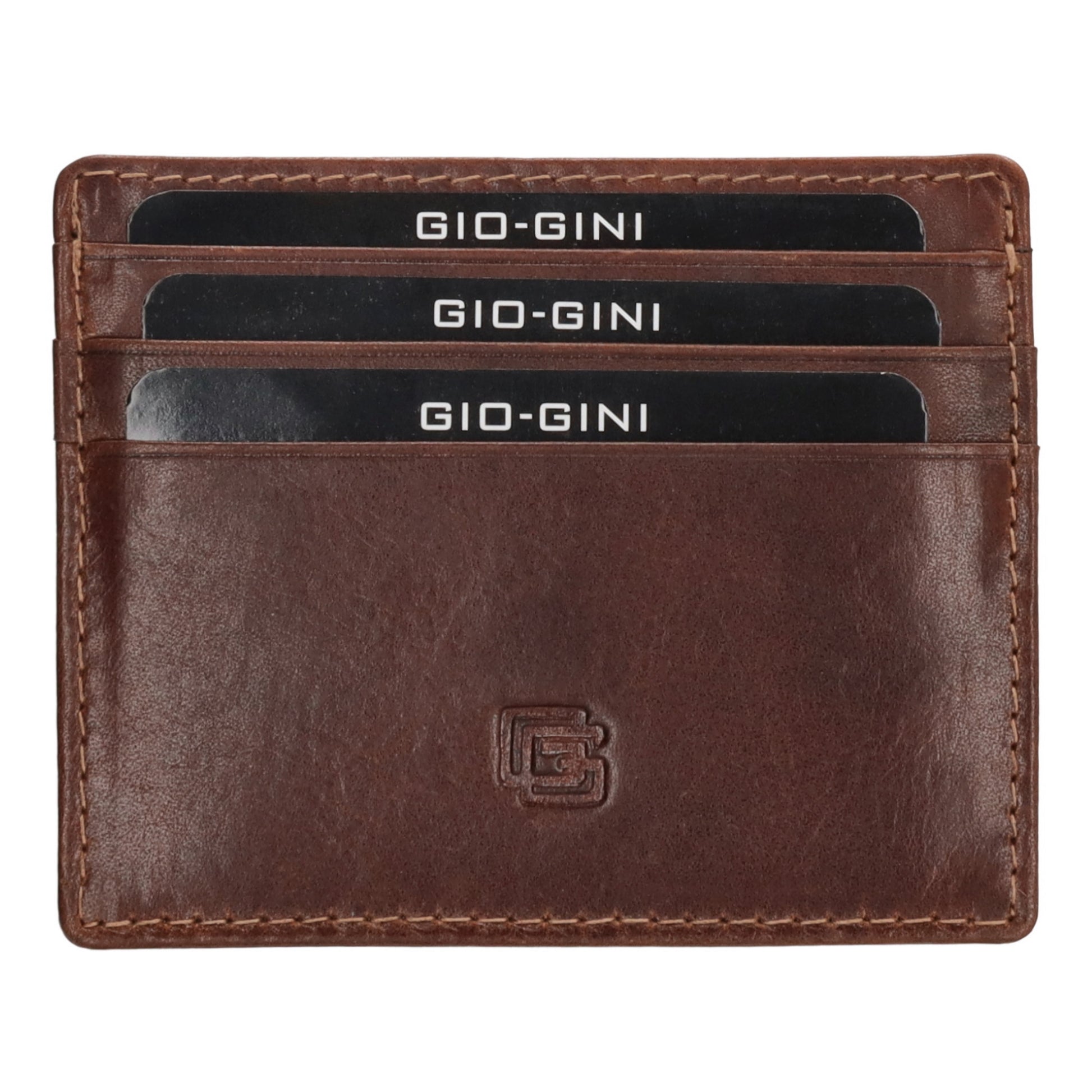 Kartenetui 10x8cm in Braun - leder-accessoires.com
