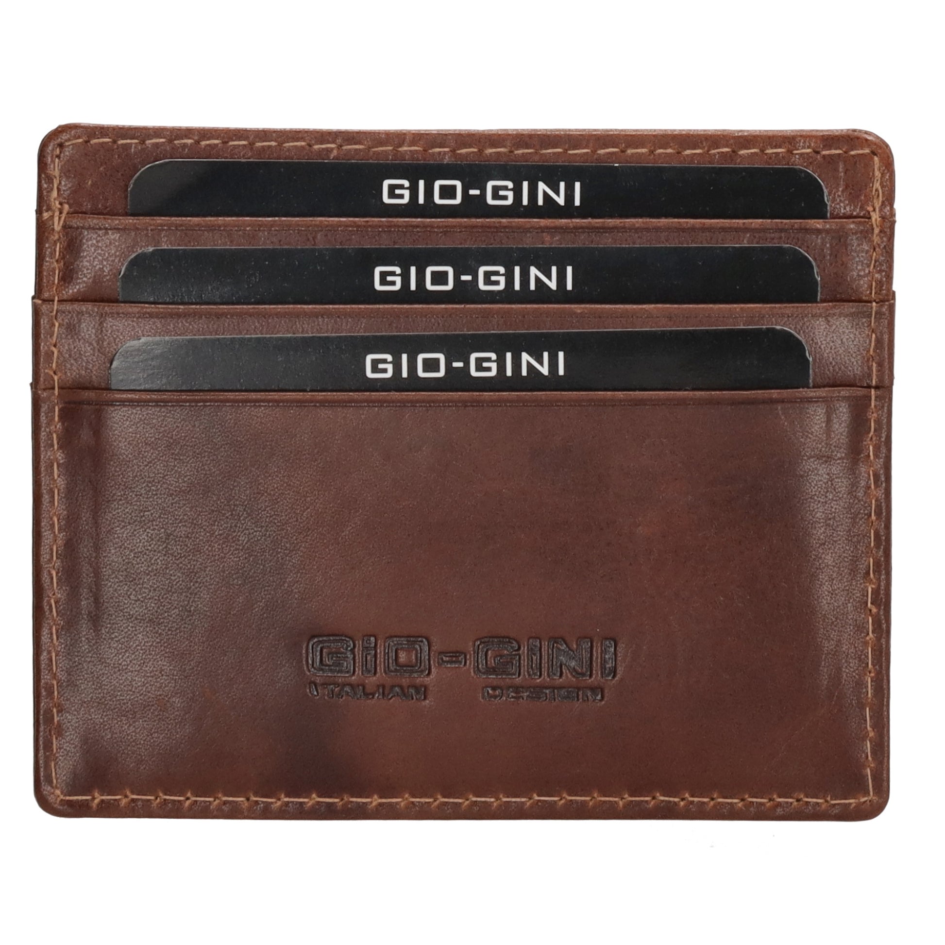 Kartenetui 10x8cm in Braun - leder-accessoires.com