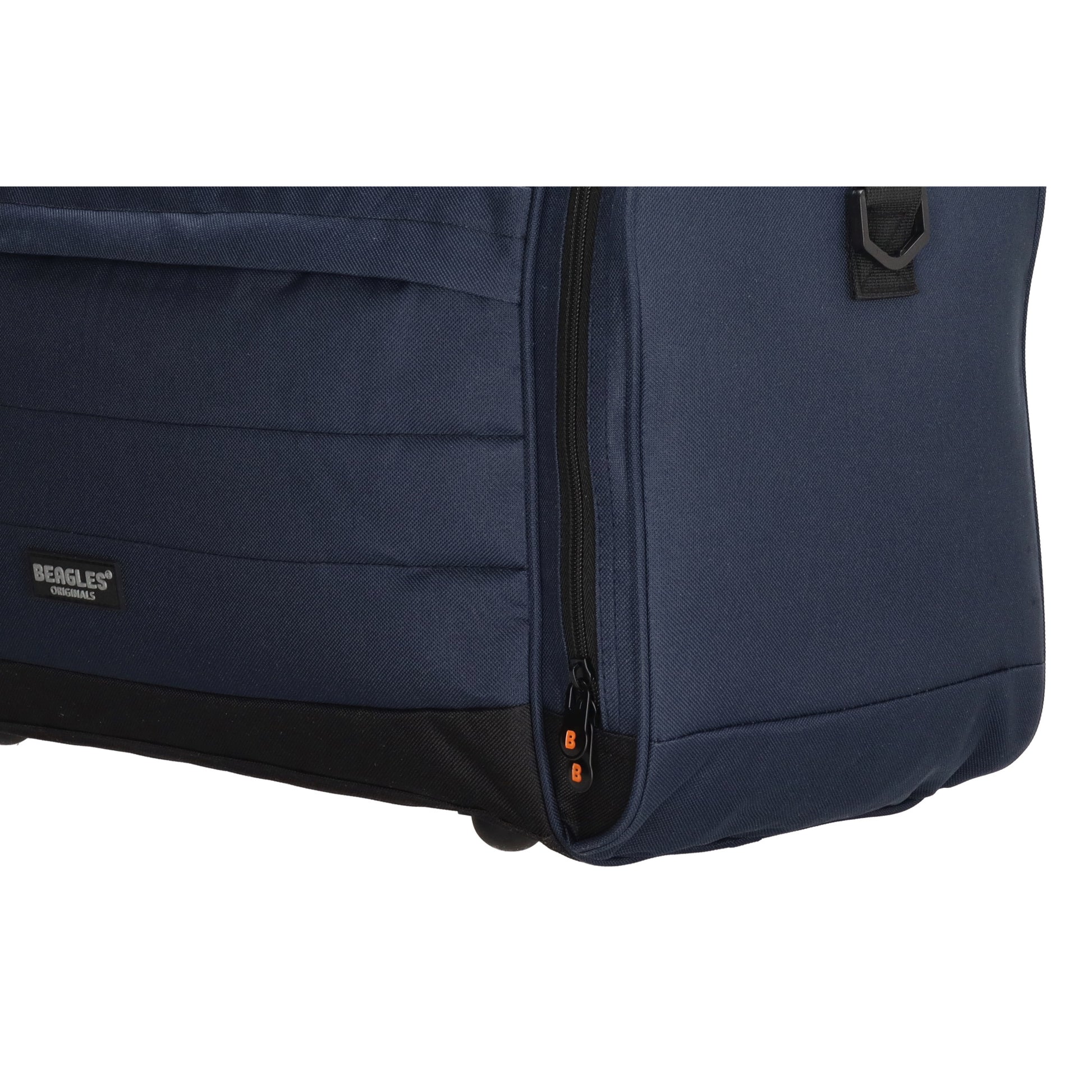 Reisetasche 55 x 30cm in Blau mit Seitentaschen - leder-accessoires.com