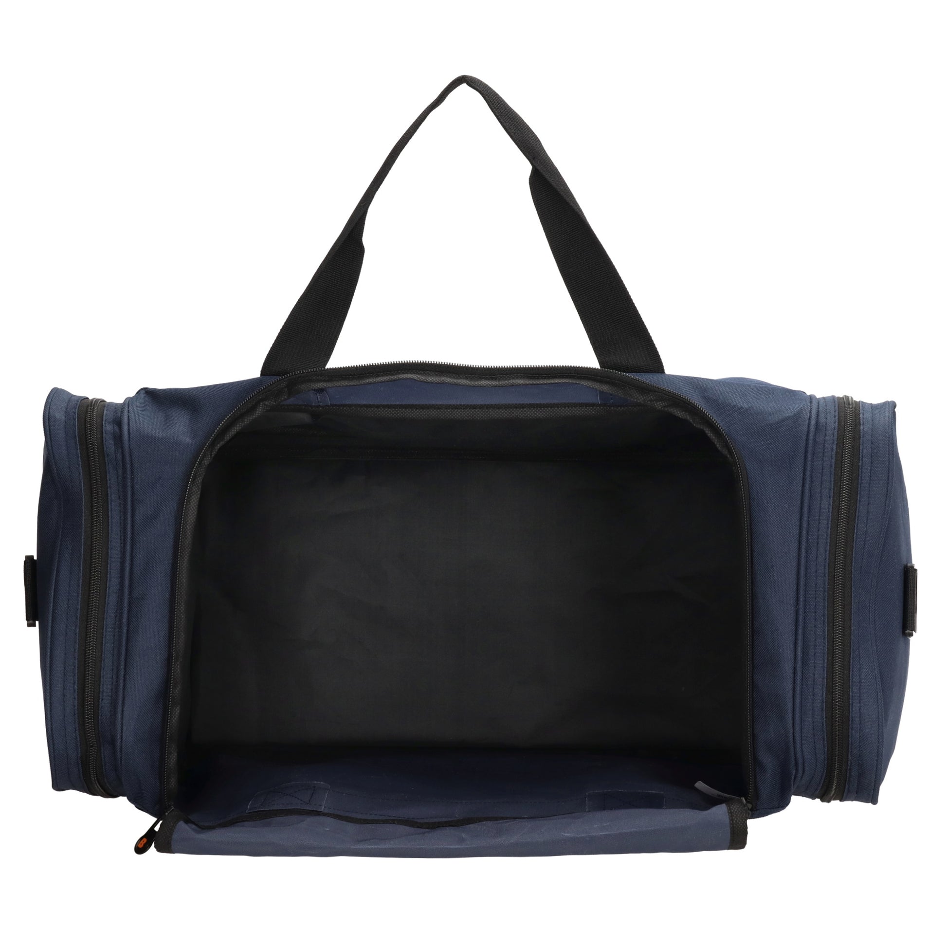 Reisetasche 55 x 30cm in Blau mit Seitentaschen - leder-accessoires.com