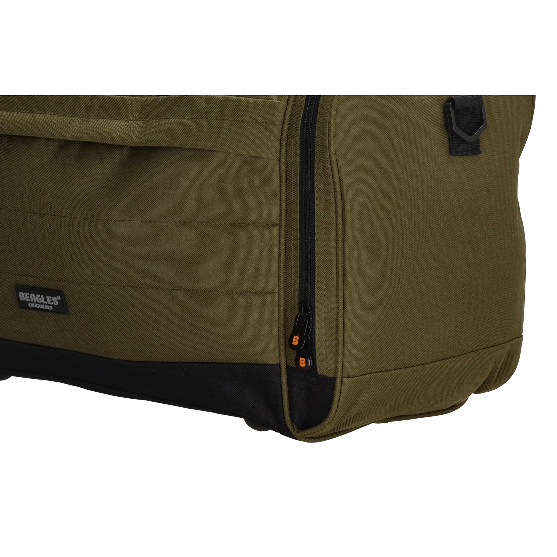 Reisetasche 55 x 30cm in Oliv|Grün mit Seitentaschen - leder-accessoires.com