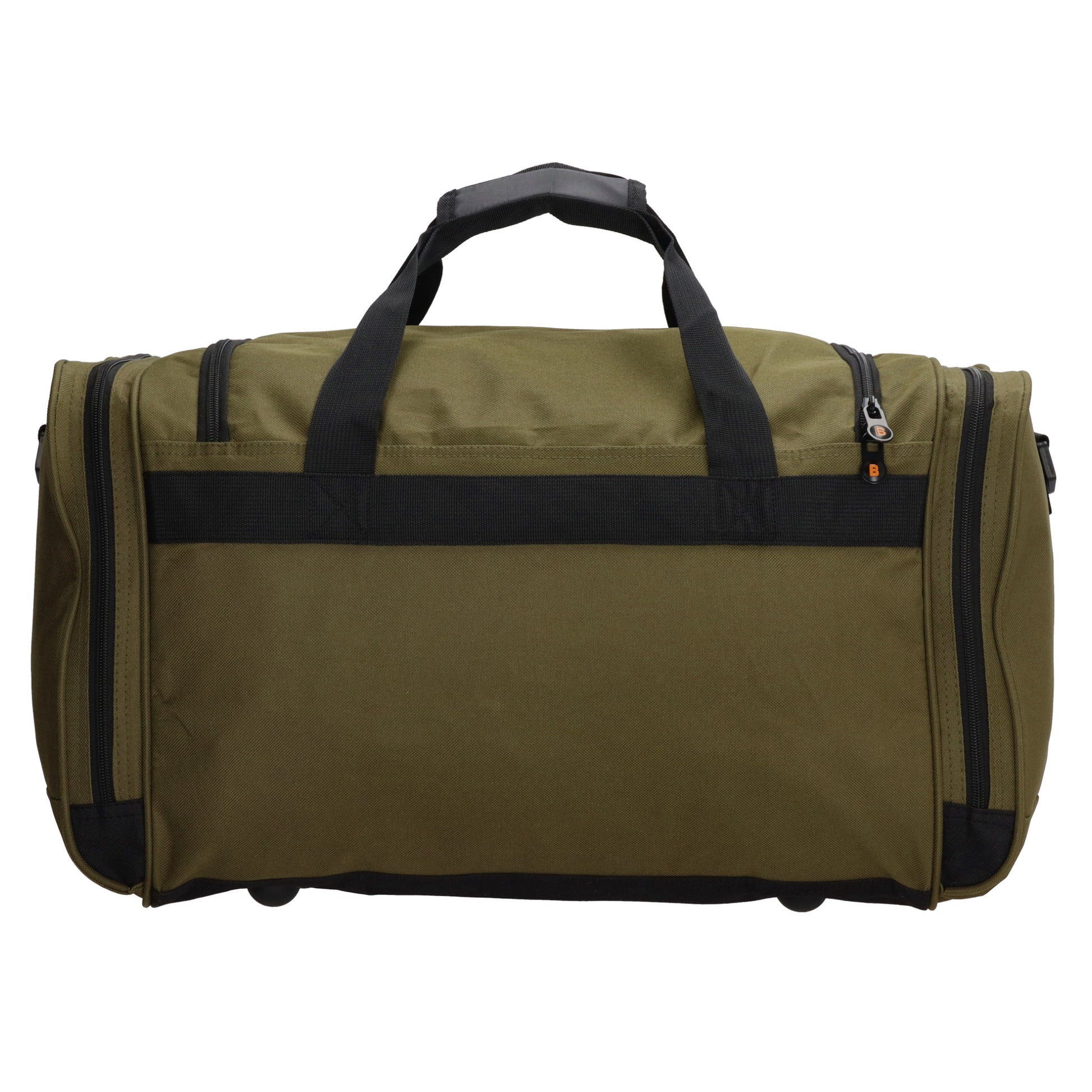 Reisetasche 55 x 30cm in Oliv|Grün mit Seitentaschen - leder-accessoires.com