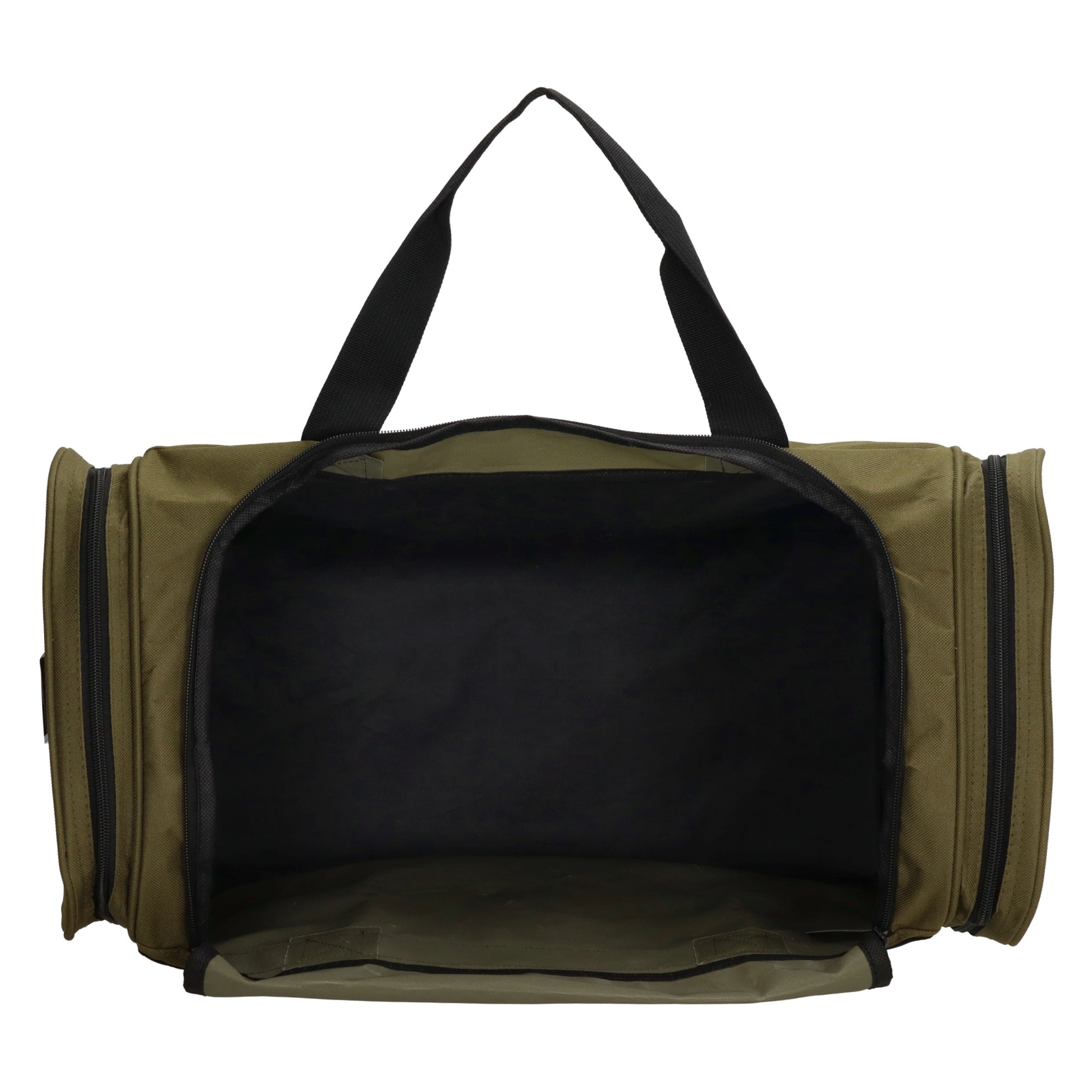 Reisetasche 55 x 30cm in Oliv|Grün mit Seitentaschen - leder-accessoires.com