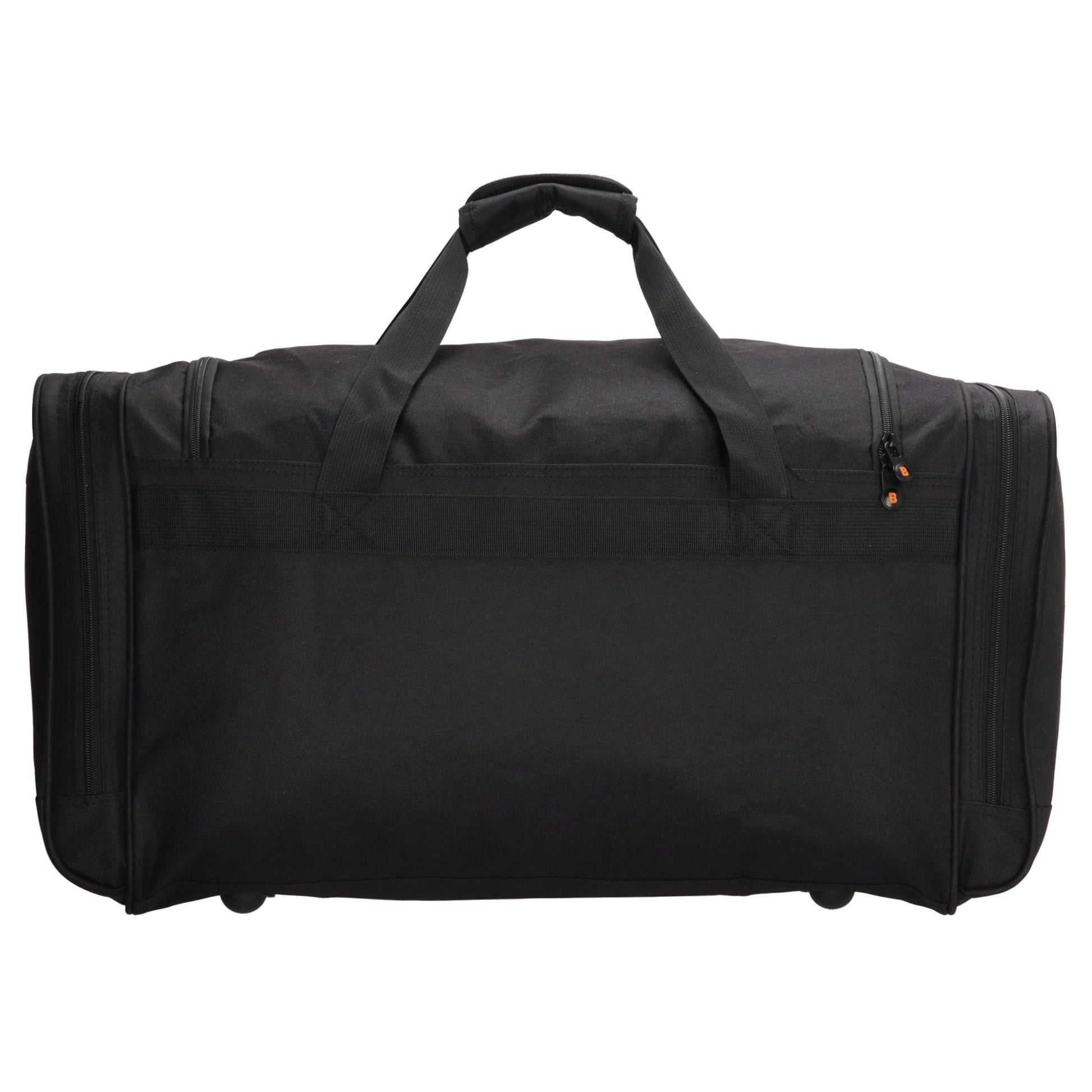 Reisetasche 65 x 34cm in Schwarz mit Seitentaschen - leder-accessoires.com