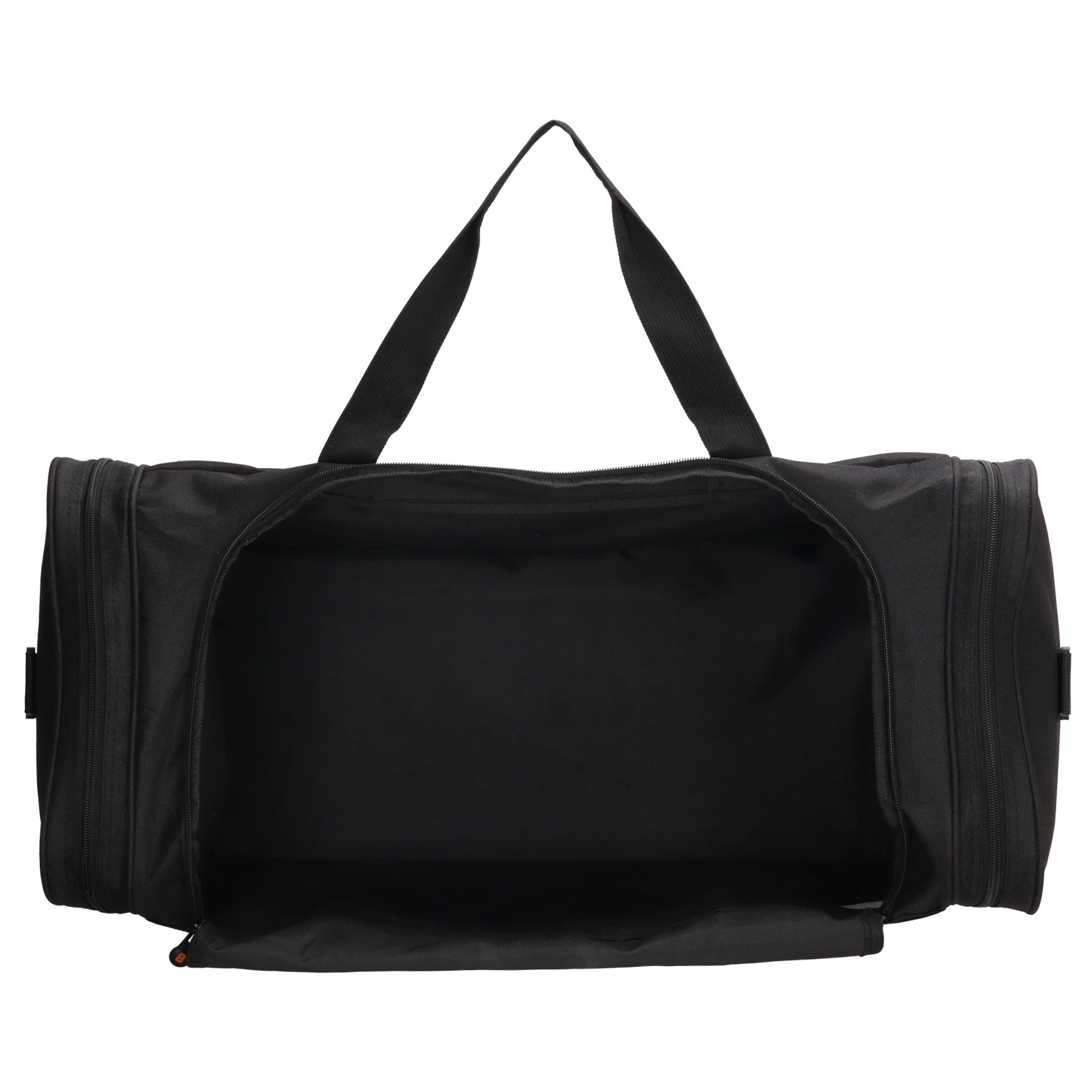 Reisetasche 65 x 34cm in Schwarz mit Seitentaschen - leder-accessoires.com