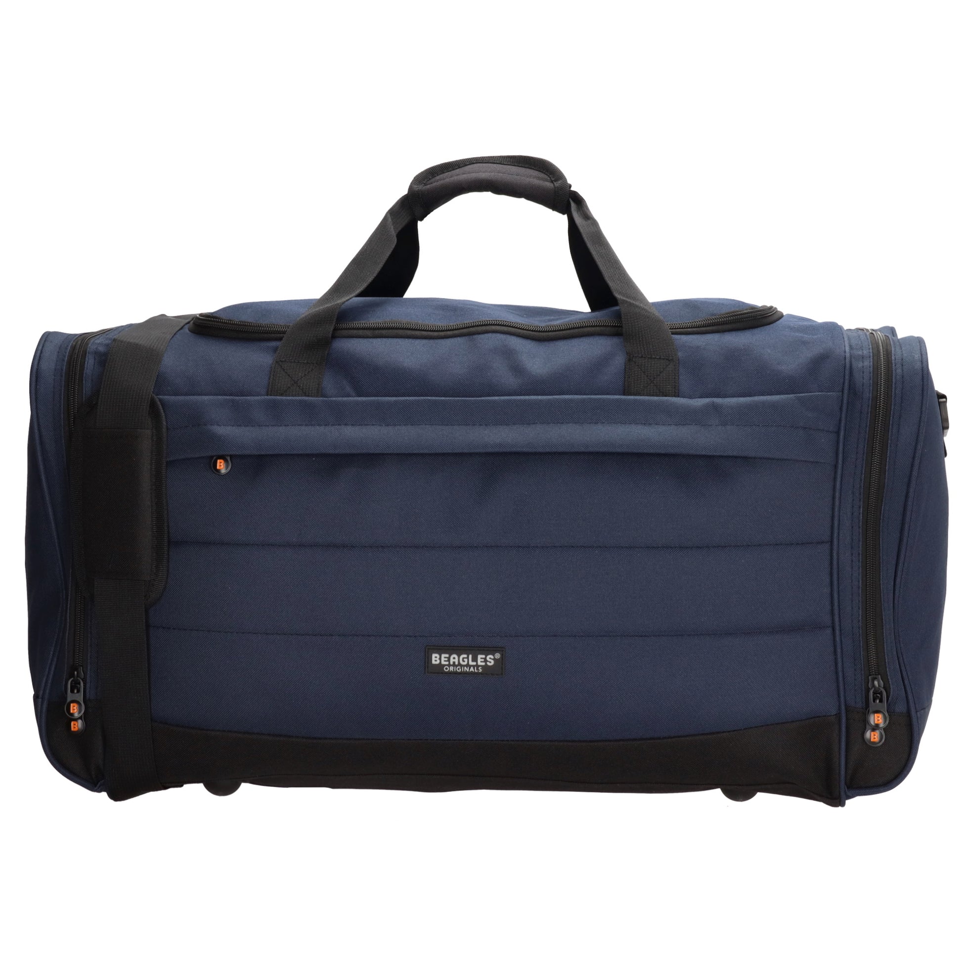 Reisetasche 65 x 34cm in Blau mit Seitentaschen - leder-accessoires.com