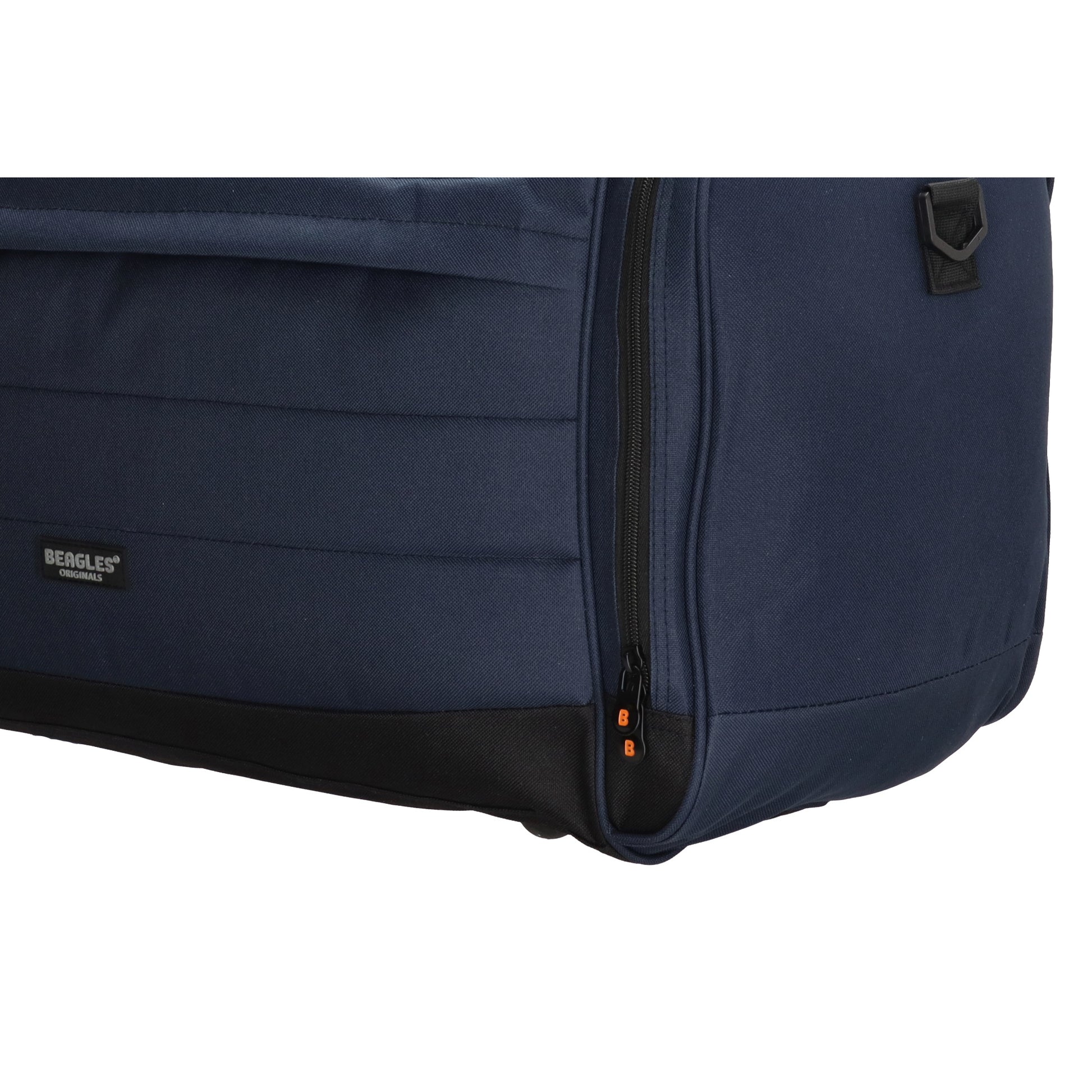 Reisetasche 65 x 34cm in Blau mit Seitentaschen - leder-accessoires.com
