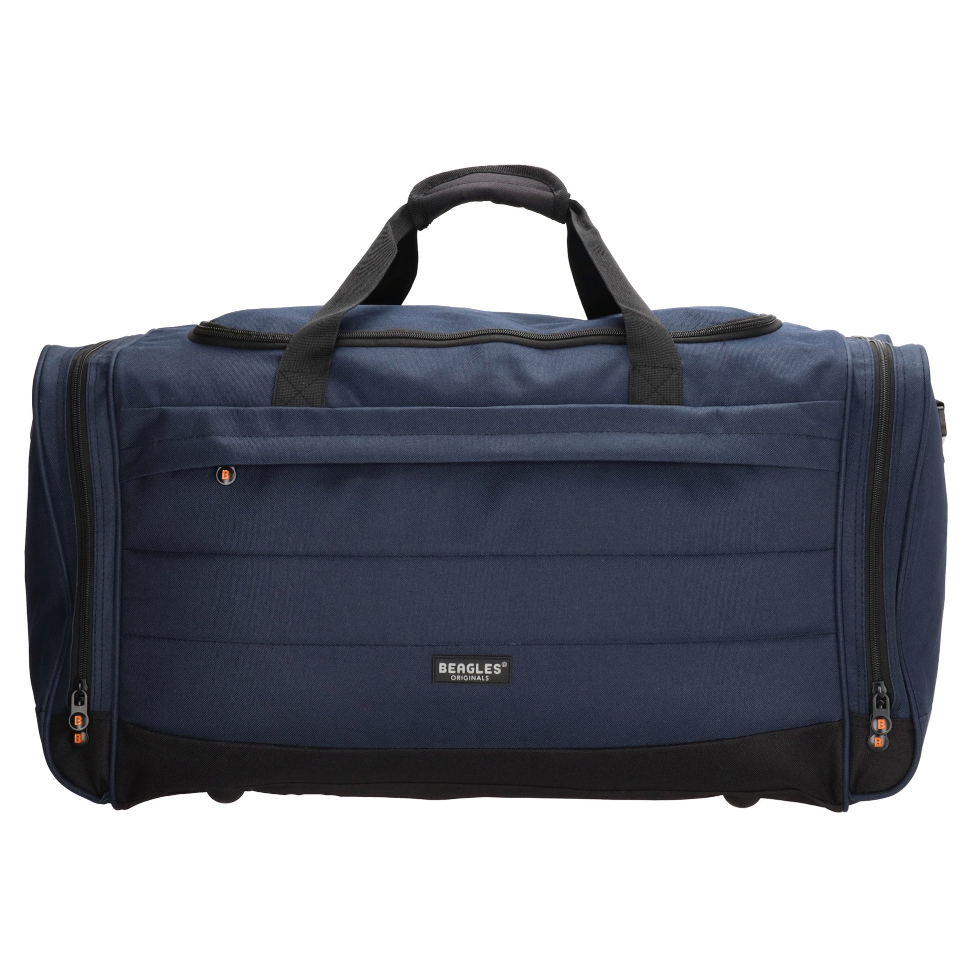 Reisetasche 65 x 34cm in Blau mit Seitentaschen - leder-accessoires.com