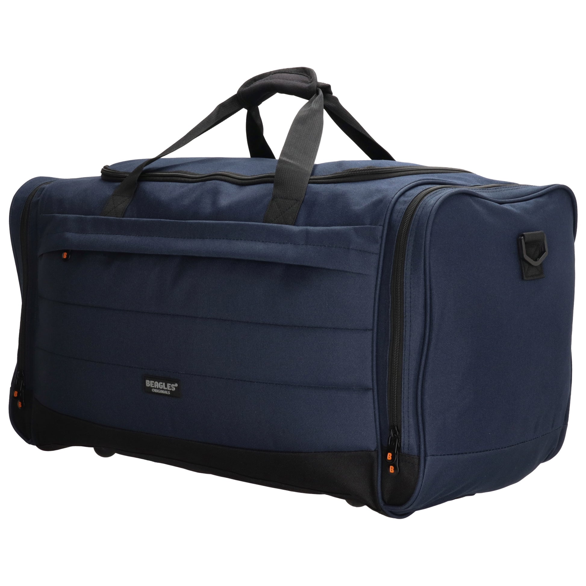 Reisetasche 65 x 34cm in Blau mit Seitentaschen - leder-accessoires.com